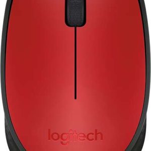 Logitech M171 Raton Inalambrico 1000dpi - 3 Botones - Uso Ambidiestro - Color Rojo