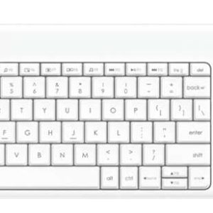 Logitech K400 Plus Teclado Inalambrico Touchpad - PC, TV - Color Blanco