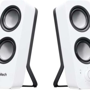 Logitech Z200 Altavoces Mutimedia Estereo 10W - Entrada Jack 3.5mm - Cable de 1.80m - Color Blanco