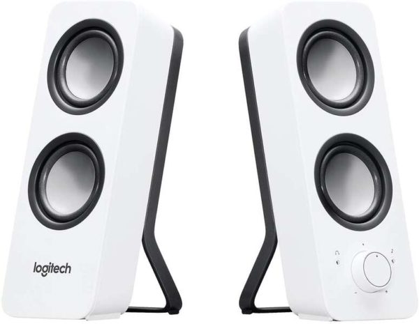 Logitech Z200 Altavoces Mutimedia Estereo 10W - Entrada Jack 3.5mm - Cable de 1.80m - Color Blanco