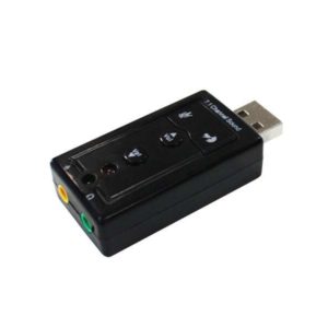 Approx Tarjeta de Sonido 7.1 USB - Entrada de Microfono y Altavoz