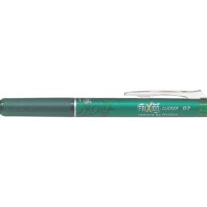 Pilot Boligrafo de Gel Borrable Retractil Frixion Clicker - Punta de Bola Redonda 0.7mm - Trazo 0.4mm - Grip Ergonomico - Color Verde