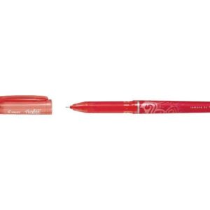 Pilot Boligrafo de Gel Borrable Frixion Point - Punta Fina de Aguja 0.5mm - Trazo 0.25mm - Grip Ergonomico - Color Rojo