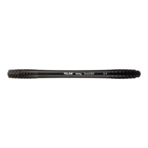 Milan Sway Fineliner Rotulador - Punta Fina 0.4mm - Ergonomico - Tinta al Agua - Color Negro
