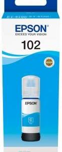 Epson 102 Cyan Botella de Tinta Original - C13T03R240
