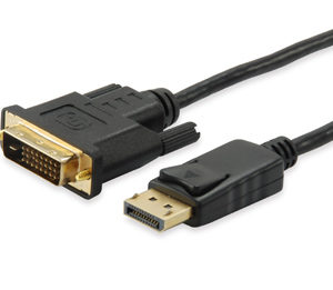 Equip Cable DisplayPort Macho a DVI Macho - Soporta Resolucion de hasta 3840 x 2160 - Longitud 2 m.