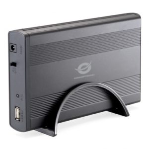 Conceptronic Caja Externa para Discos Duros Sata 3.5" - USB 2.0 - 480Mps - Negro