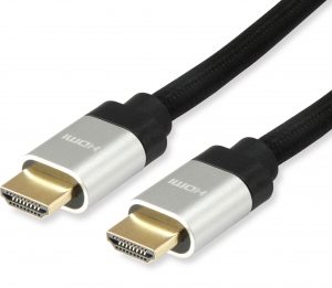 Equip Cable HDMI 2.1 Macho/Macho - Ancho de Banda hasta 48 Gbps. - Admite Resoluciones de Video de hasta 8K / 60Hz - Alta Velocidad - Longitud 3 m.