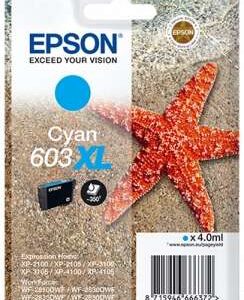 Epson 603XL Cyan Cartucho de Tinta Original - C13T03A24010