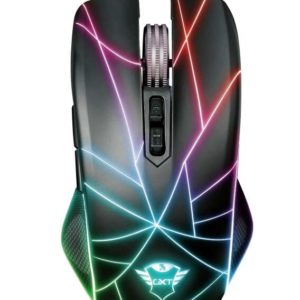 Trust Gaming GXT 160X Ture Raton USB 4500dpi - 5 Botones Programables - Iluminacion RGB - Cable 1.60m - Uso Diestro - Color Negro