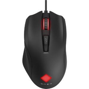 HP Omen Vector Raton Gaming USB - 16000dpi - 6 Botones Programables - Iluminacion LED - Sensor Omen Radar 3 - Velocidad 450ips - Contrapeso Integrado - Cable de 2m - Color Negro