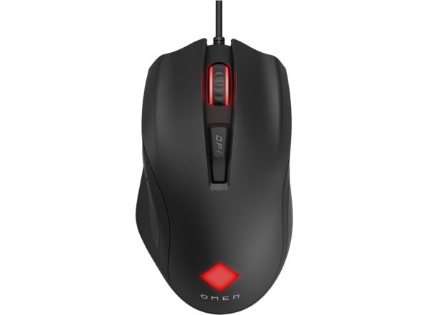 HP Omen Vector Raton Gaming USB - 16000dpi - 6 Botones Programables - Iluminacion LED - Sensor Omen Radar 3 - Velocidad 450ips - Contrapeso Integrado - Cable de 2m - Color Negro