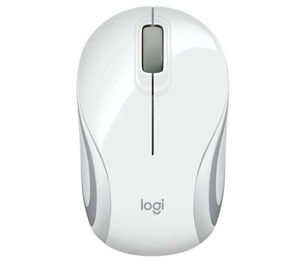 Logitech M187 Raton Inalambrico USB 1000dpi - 3 Botones - Uso Ambidiestro - Color Blanco