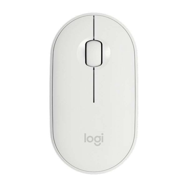 Logitech Pebble M350 Raton Inalambrico USB 1000dpi - 3 Botones - Uso Ambidiestro - Color Blanco