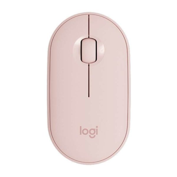 Logitech Pebble M350 Raton Inalambrico USB 1000dpi - 3 Botones - Uso Ambidiestro - Color Rosa