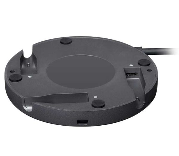 Logitech Rally Mic Pod Hub - Hub para Microfonos de Sistemas de Videoconferencias Rally - Color Negro