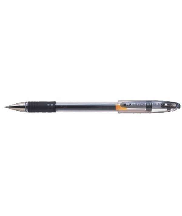 Pilot Boligrafo de Gel G3 - Punta de Bola Redonda 0.5mm - Trazo 0.3mm - Color Negro