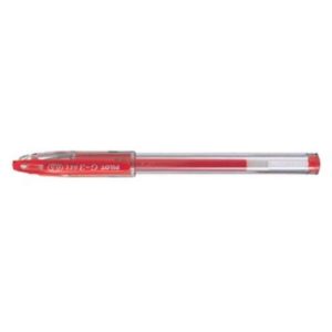 Pilot Boligrafo de Gel G3 - Punta de Bola Redonda 0.5mm - Trazo 0.3mm - Color Rojo