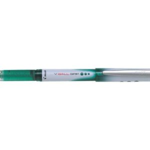 Pilot Boligrafo de Tinta Liquida V Ball Grip 07 - Punta de Bola Conica 0.7mm - Trazo 0.5mm - Grip de Goma - Color Verde