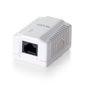 Equip Roseta de Superficie CAT5e Hembra 1x RJ45