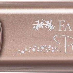 Faber-Castell Textliner 46 Metallic Marcador Fluorescente - Punta Biselada - Trazo entre 1mm y 5mm - Tinta con Base de Agua - Color Oro Rosa