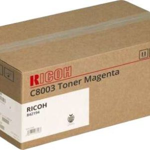 Ricoh Aficio MPC6503SP/MPC8003SP/IMC6500/IMC8000 Magenta Cartucho de Toner Original - 842194/C8003M