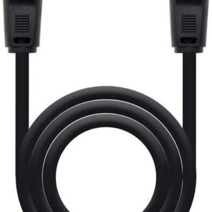 Nanocable Cable de Antena TV 75 OHM Macho/Hembra 1.80m - Color Negro