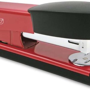 Rapesco Bowfin Grapadora Metalica de Sobremesa - Hasta 25 Hojas - Grapas 26/6, 24/6 - Grapado Cerrado y Abierto