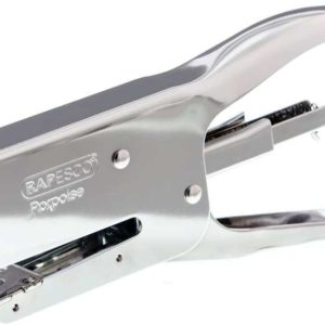 Rapesco Porpoise Grapadora Metalica de Tenaza - Hasta 20 Hojas - Grapas 26/6-8mm, 24/6-8mm - Grapado Cerrado