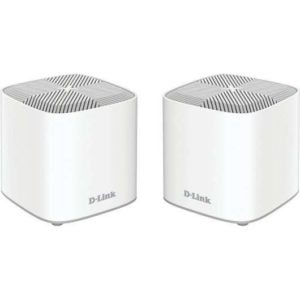 D-Link Sistema WiFi Mesh de Doble Banda - WiFi 6 - 2 Puntos de Acceso - Puerto LAN - Puerto WAN - MU-MIMO - WPA3