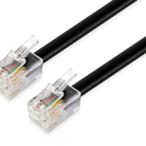 Equip Cable de Telefono 4P4C RJ11 Macho a RJ11 Macho 5m