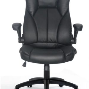 Equip Silla de Oficina Ejecutiva - Diseño Ergonomico - Reposabrazos Acolchados - Cuero de PU de Alta Calidad - Ajuste de Altura