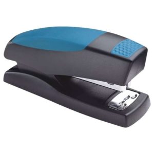 Petrus 435 Golf Grapadora - Hasta 30 Hojas - Grapado Cerrado, Abierto y Clavado - Color Azul