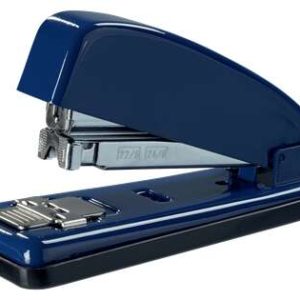 Petrus 226 Grapadora Metalica - Hasta 30 Hojas - Grapado Cerrado, Abierto y Clavado - Color Azul