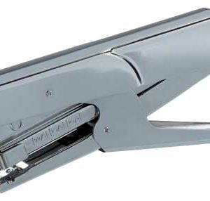 Petrus 224 Grapadora de Tenaza - Hasta 25 Hojas - Grapado Cerrado y Abierto - Color Cromado