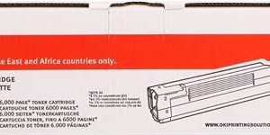 OKI C8600/C8800 Amarillo Cartucho de Toner Original - 43487709