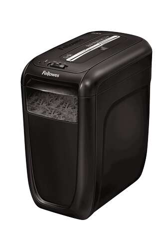 Fellowes 60Cs Destructora de Papel Manual Corte en Particulas - Destruye hasta 10 Hojas - 22L