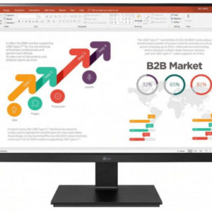 LG Monitor LED 23.8" IPS FullHD 1080p - Respuesta 5ms - Altavoces - Angulo de Vision 178º - 16:9 - USB-C, HDMI, DisplayPort - VESA 100x100mm