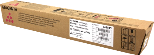 Ricoh Aficio MP-C2800/MP-C3300/MP-C3001/MP-C3501 Magenta Cartucho de Toner Original - 841126/842045/841426