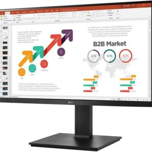 LG Monitor LED 23.8" IPS FullHD 1080p FreeSync - Respuesta 5ms - Angulo de Vision 178º - 16:9 - VGA, HDMI, DisplayPort - VESA 75x75mm