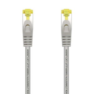 Aisens Cable de Red Latiguillo RJ45 LSZH Cat.7 600 Mhz S/FTP PIMF AWG26 - 25cm - Color Gris