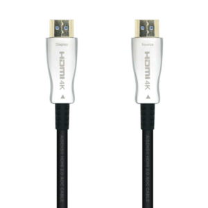 Aisens Cable HDMI V2.0 AOC (Active Optical Cable) Premium Alta Velocidad/ HEC 4K@60HZ 18GBPS - A/M-A/M - 30m - Color Negro