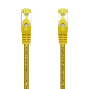 Aisens Cable de Red Latiguillo RJ45 LSZH Cat.7 600 MHz S/FTP PIMF AWG26 - 0.5M - Color Amarillo