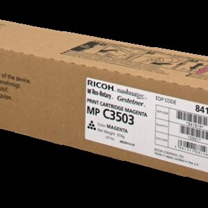 Ricoh Aficio MP-C3003/MP-C3004/MP-C3503/MP-C3504/MP-C4504/MP-C5504/MP-C6004 Amarillo Cartucho de Toner Original - 841818/841814