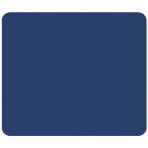 Fellowes Alfombrilla Estandar - Superficie de Poliester y Base de Espuma - 23x19cm - Color Azul