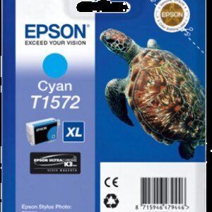Epson T1572 Cyan Cartucho de Tinta Original - C13T15724010
