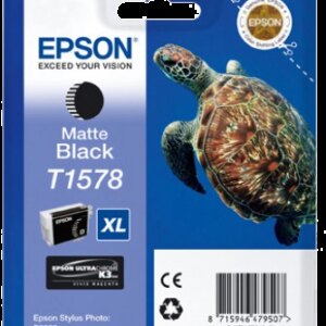 Epson T1578 Negro Mate Cartucho de Tinta Original - C13T15784010