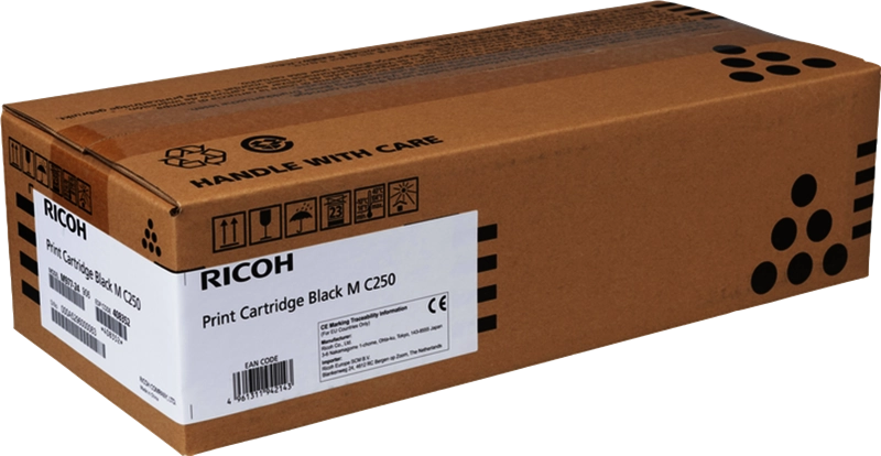 Ricoh MC250/PC300/PC301/PC302 Negro Cartucho de Toner Original - 408352/M C250BK