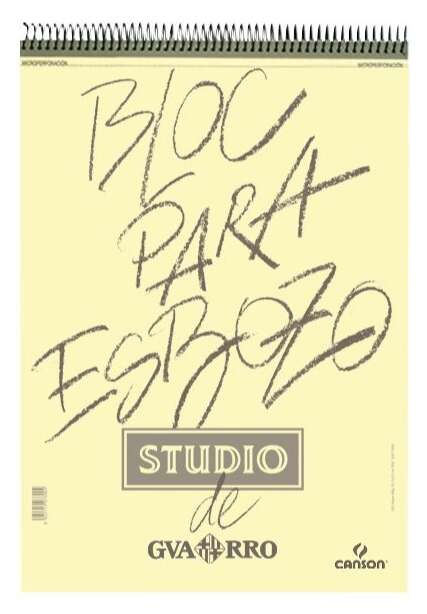 Canson Bloc de Dibujo para Esbozo de 100 Hojas A3 - 29,7x42cm - 90g - Color Blanco