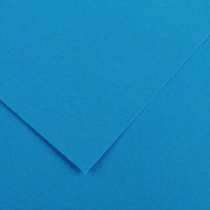Canson Guarro Pack de 25 Cartulinas Iris de 185g - 50x65cm - Color Azul Mar